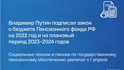 Новые Законы Пенсионный Фонд 2022 Год