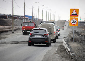 Дороги активно ремонтируют в Норильске: что уже сделано и что впереди