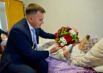 Норильчанка Ольга Багрина отметила 100-летний юбилей